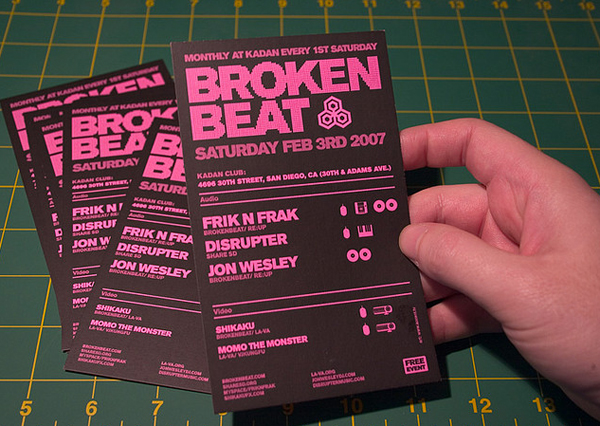Brokenbeat Flyer