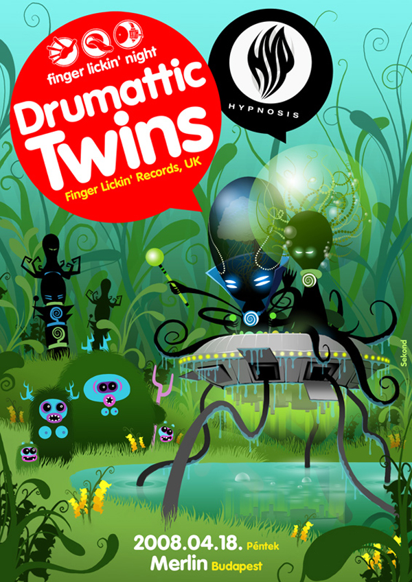 Drumattic Twins Flyer