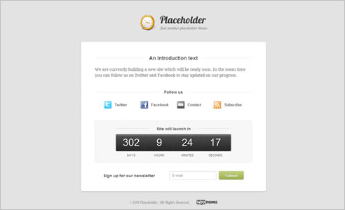 Placeholder-screenshot1 in Free WordPress Themes: 2011 Edition