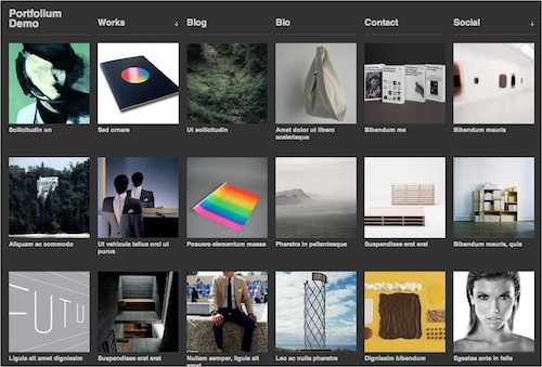 Portfolium in Free WordPress Themes: 2011 Edition