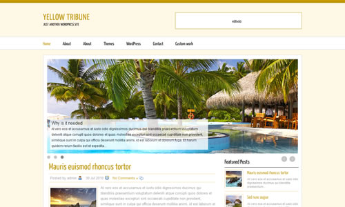 Sm WordPress Theme 16 in Free WordPress Themes: 2011 Edition