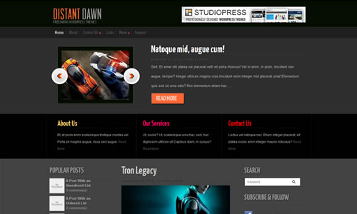 Sm WordPress Theme 21 in Free WordPress Themes: 2011 Edition