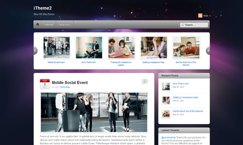 Sm WordPress Theme 22 in Free WordPress Themes: 2011 Edition