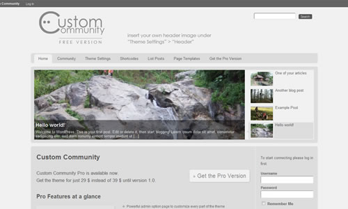 Sm WordPress Theme 26 in Free WordPress Themes: 2011 Edition