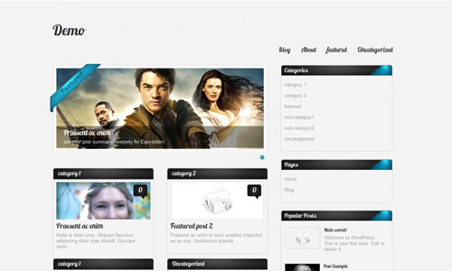 Sm WordPress Theme 34 in Free WordPress Themes: 2011 Edition