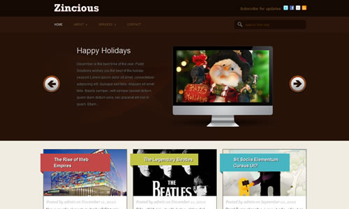 Sm WordPress Theme 40 in Free WordPress Themes: 2011 Edition