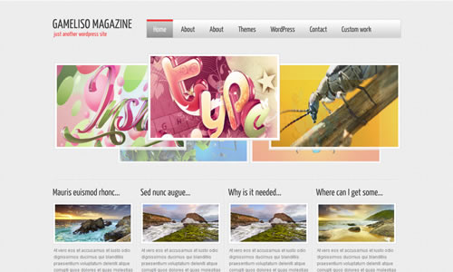 Sm WordPress Theme 44 in Free WordPress Themes: 2011 Edition