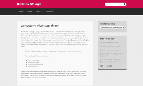 Sm WordPress Theme 49 in Free WordPress Themes: 2011 Edition