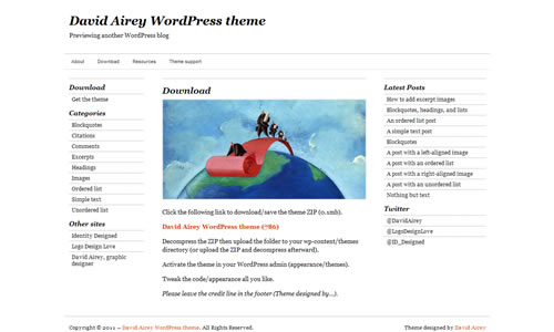 Sm WordPress Theme D in Free WordPress Themes: 2011 Edition