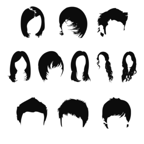 photoshop hair brushes