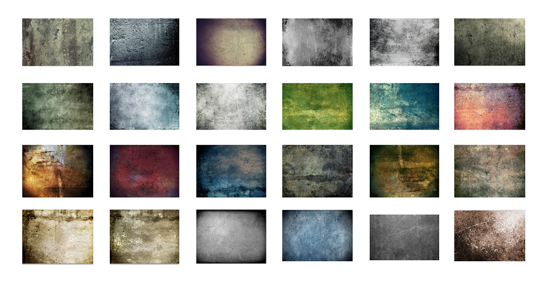 Pack of grunge texture for Photoshop editing