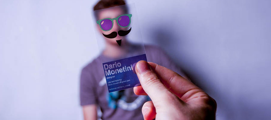 80 Most Creative Transparent Business Cards For Waterproof Branding