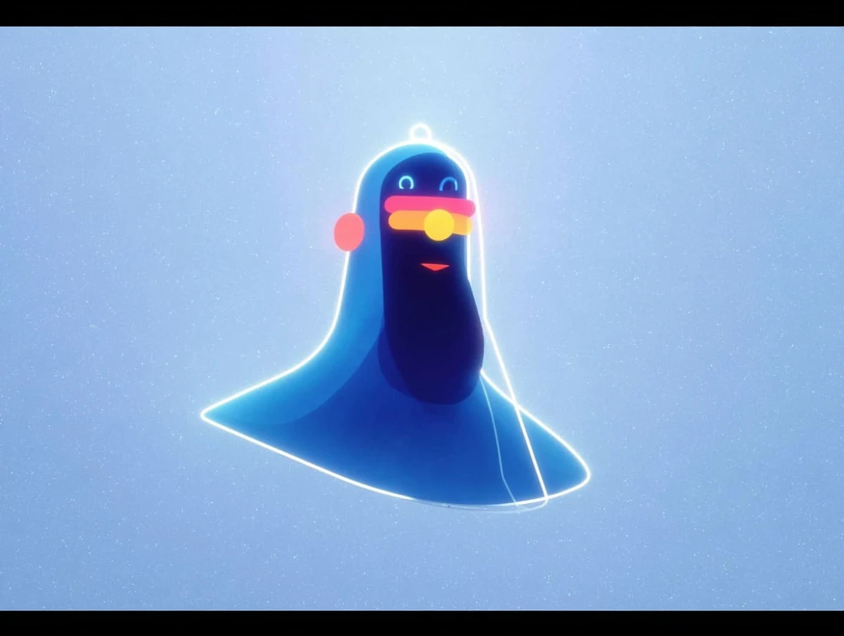 Abstract character composition digital painting by Alex Roman