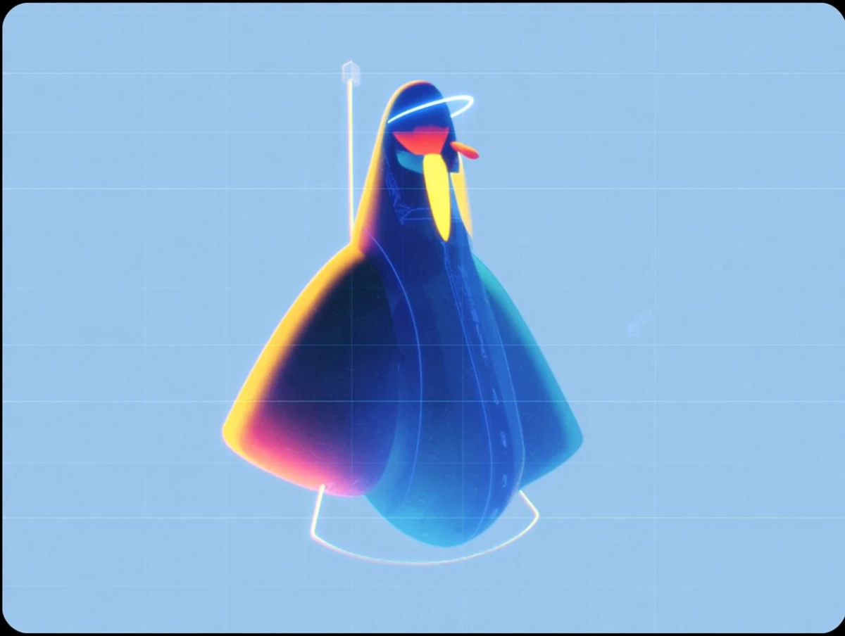 Character design with abstract shapes artwork by Alex Roman