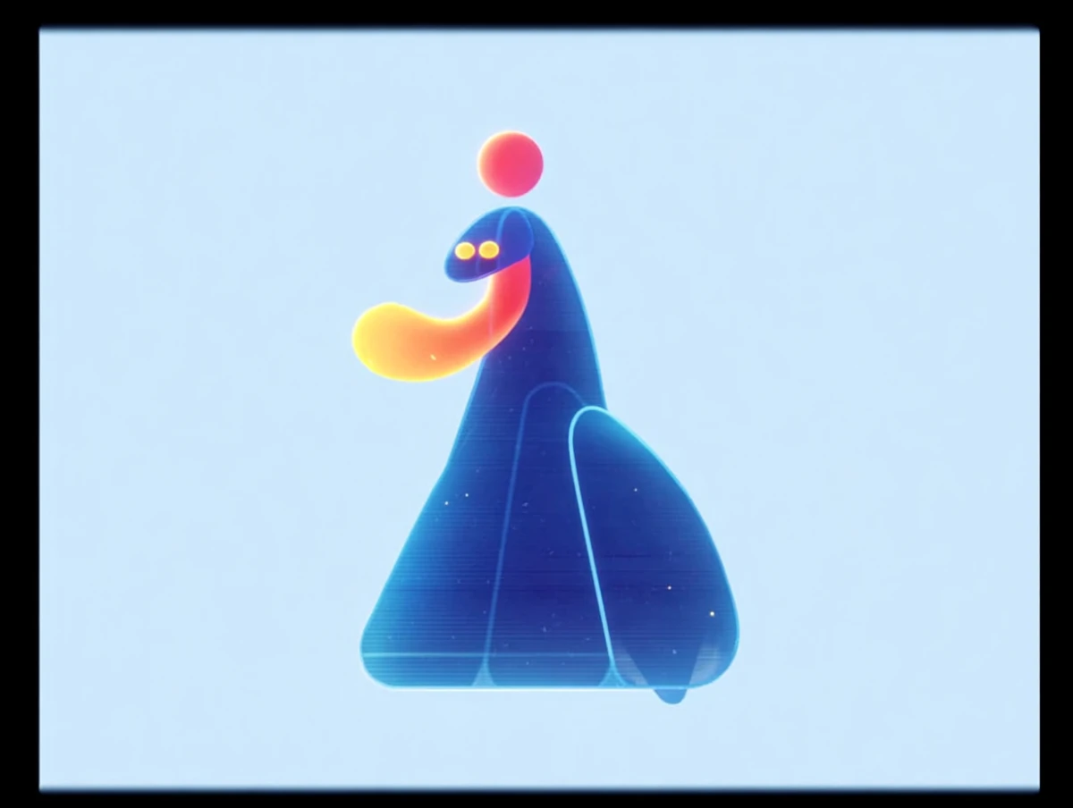 Contemporary digital drawing of character by Alex Roman