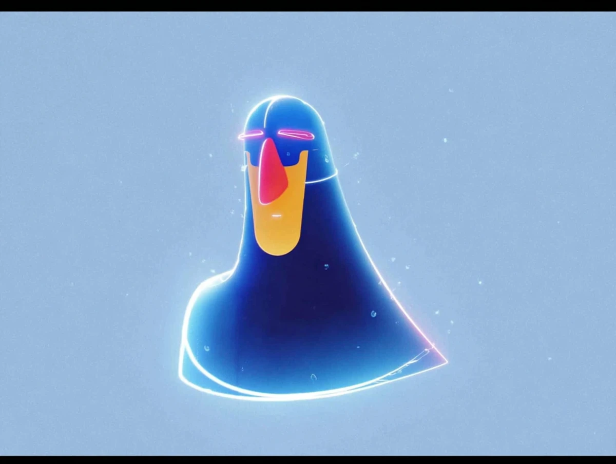 Digital illustration with geometric shapes by Alex Roman