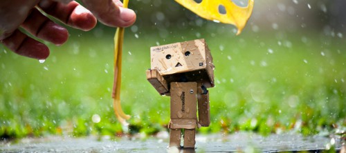 45 Adorable Photos Of Amazon Cardboard Robot Mascot