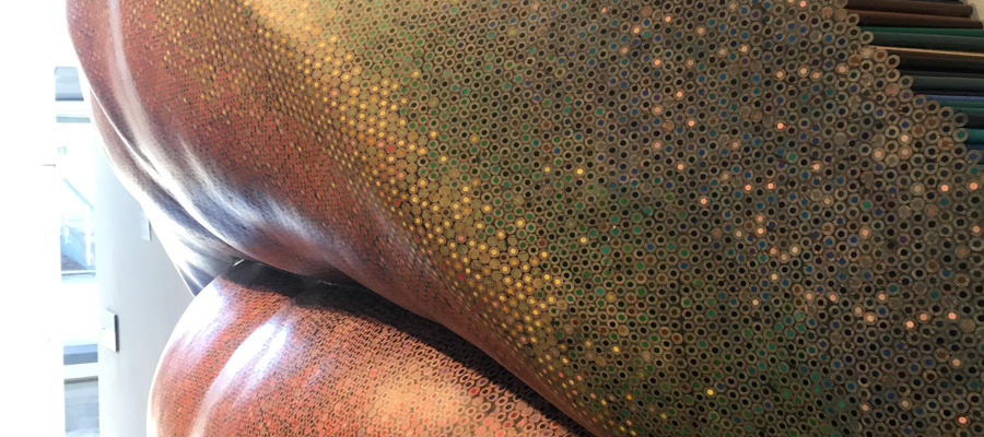 Colored Pencil Sculpture By Mark Aeling