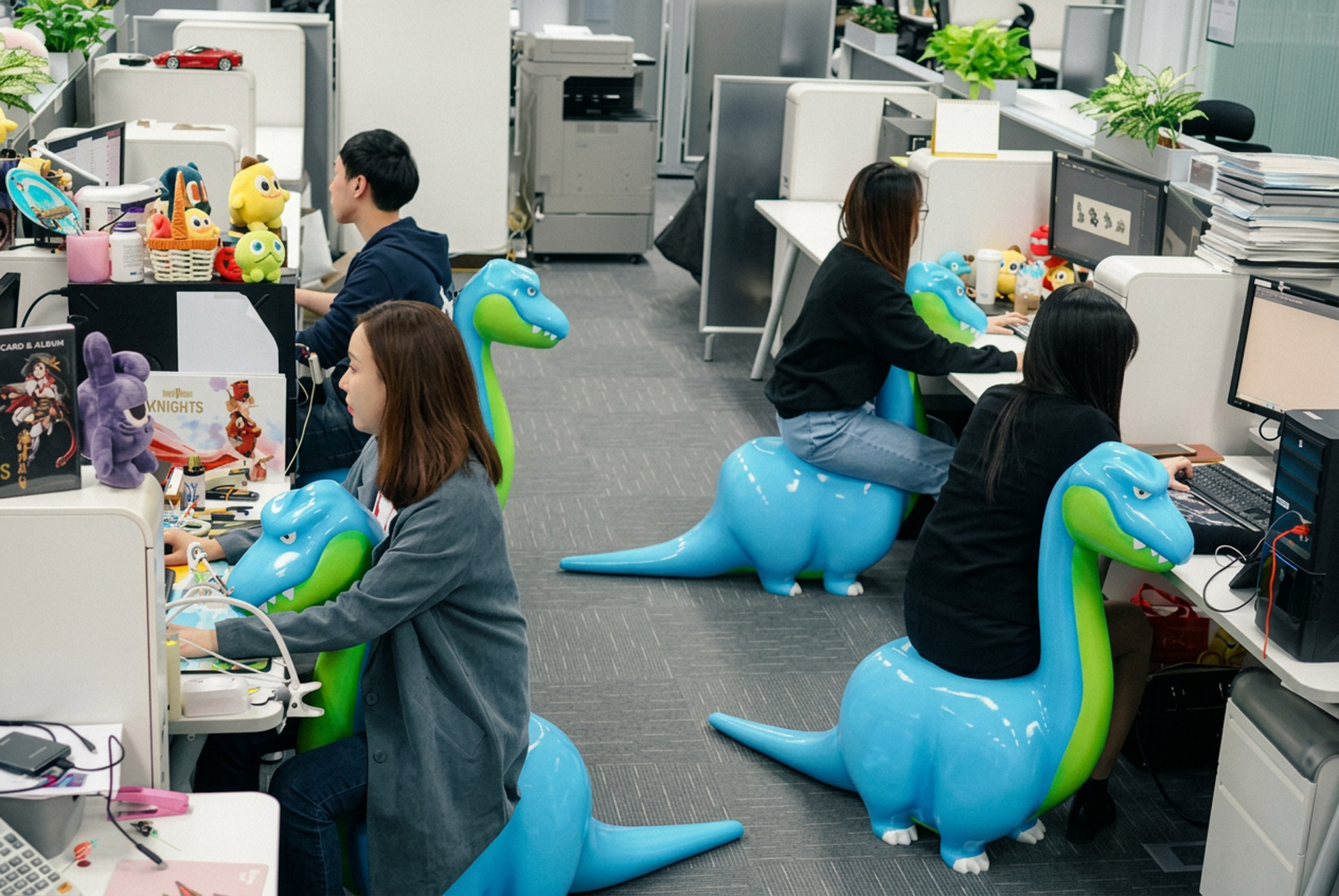 dinosaur office chairs