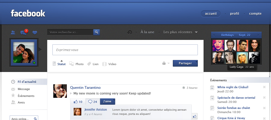 15 Facebook Redesign Layouts That You Will Like