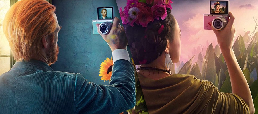 Famous Self Portrait Paintings Imagined as Selfies