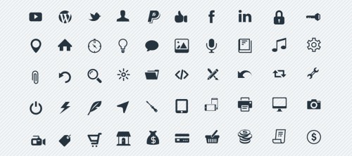 313 Killer Icons To Spruce Up Website Usability