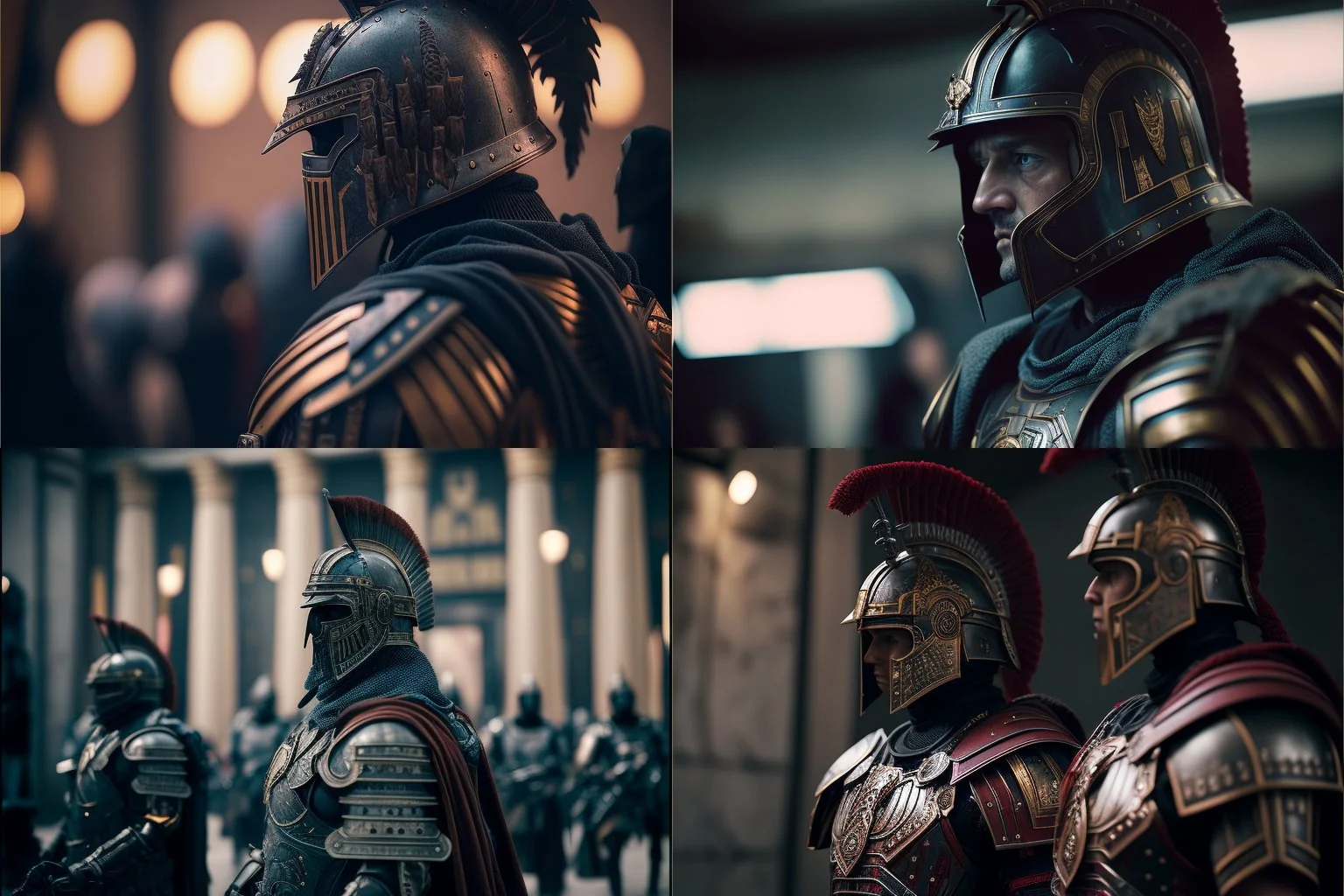 Roman legion transformed into elite space warriors exploring the cosmos