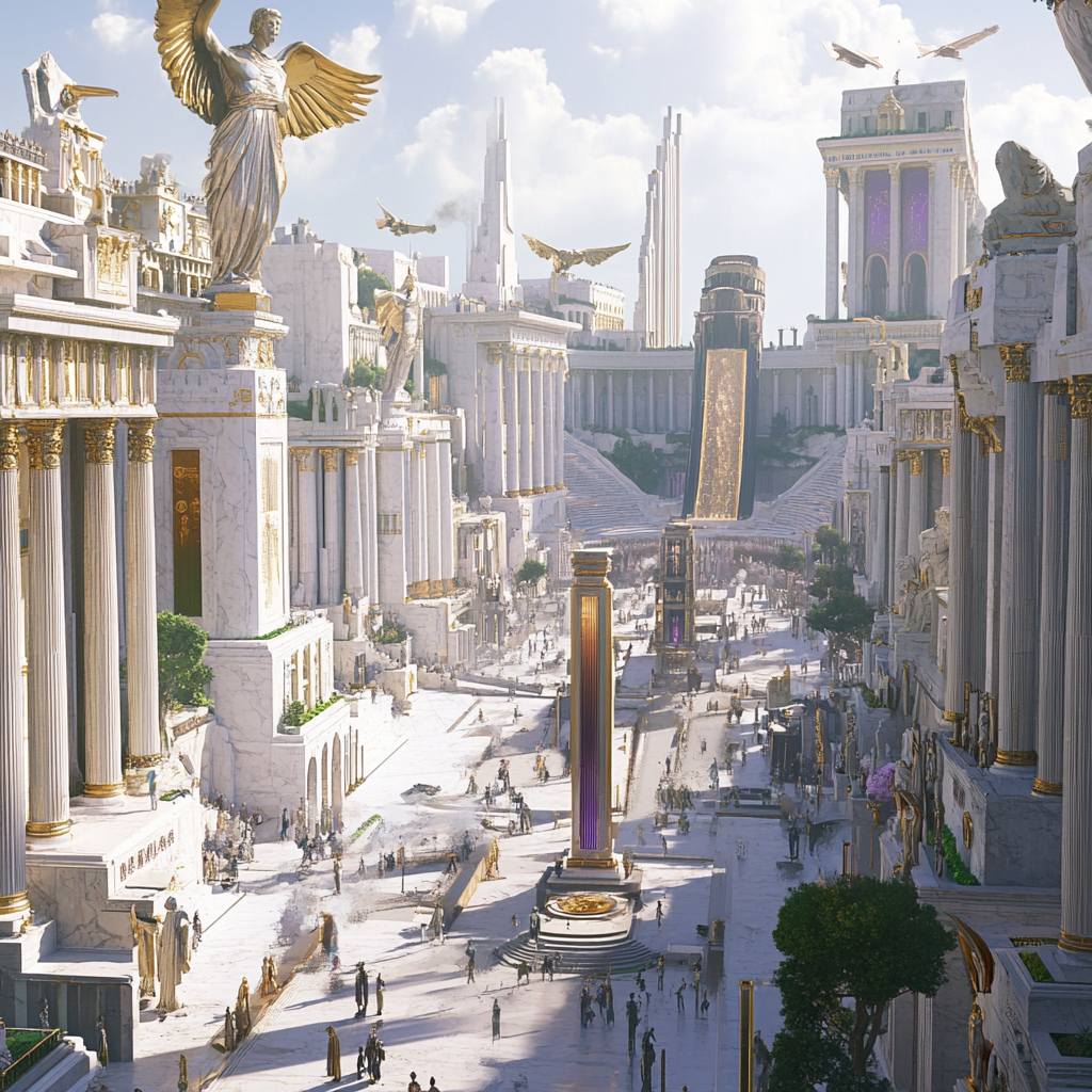 Roman soldiers evolving into space explorers in alternate history scenario