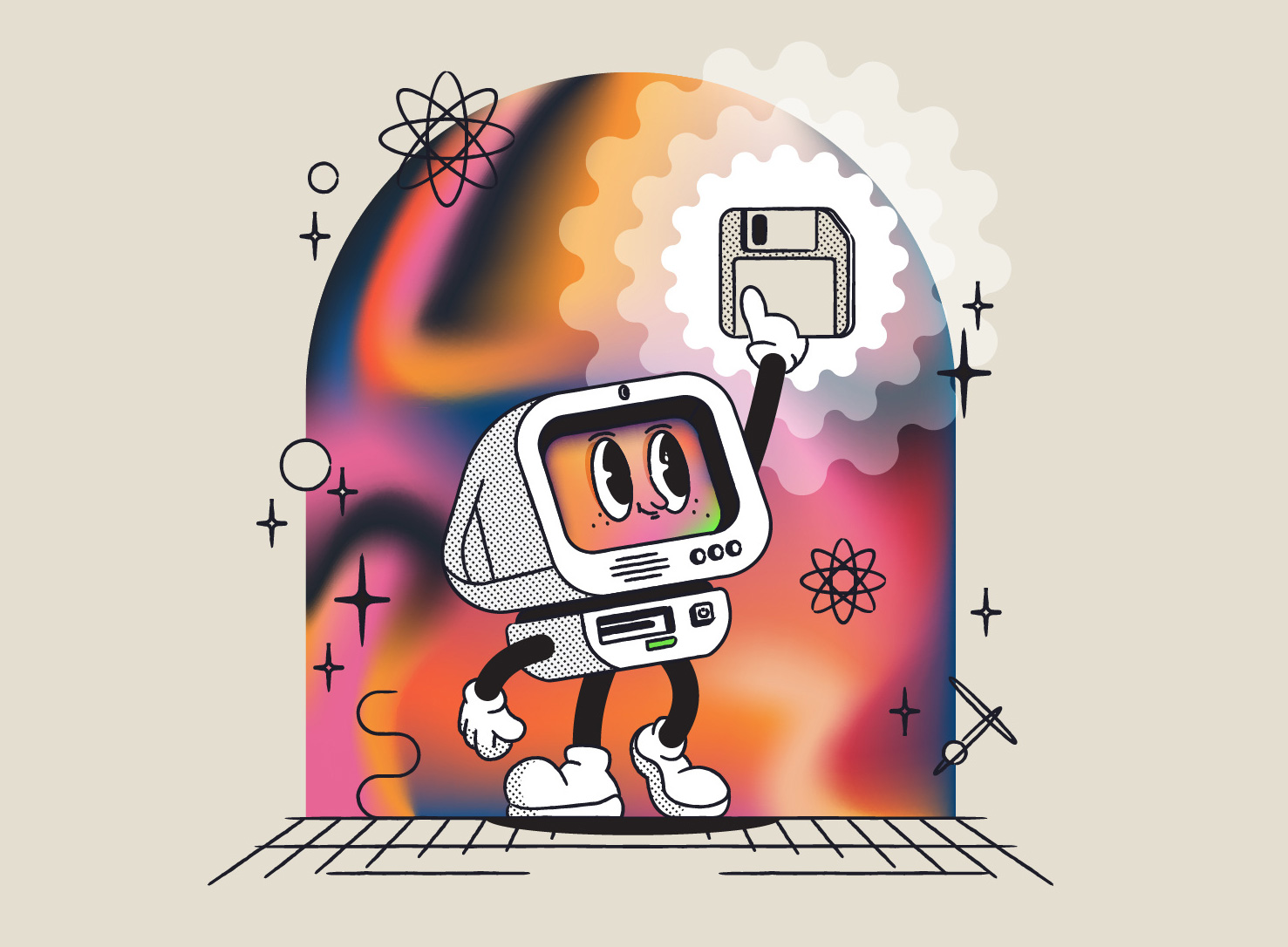 retro pc culture room nostalgia game retro