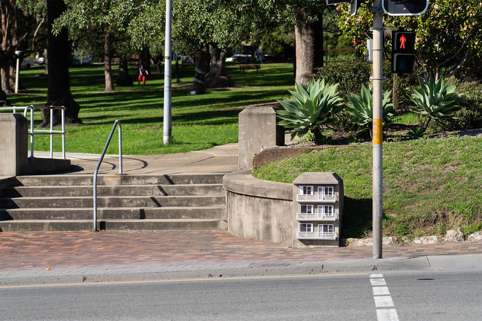 Michael Pederson urban street art installation in Sydney public spaces