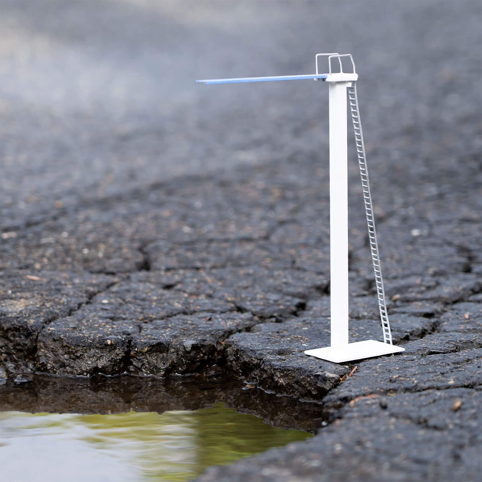 Unexpected public art through found object installation in Sydney