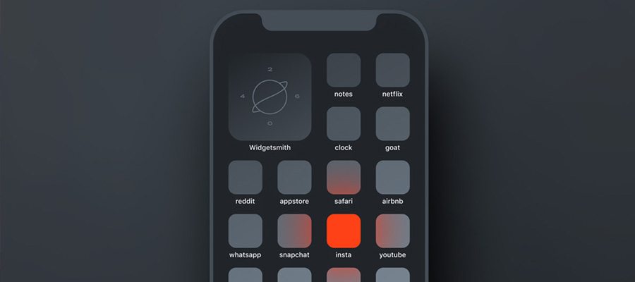 Extreme Minimalist iOS Aesthetics