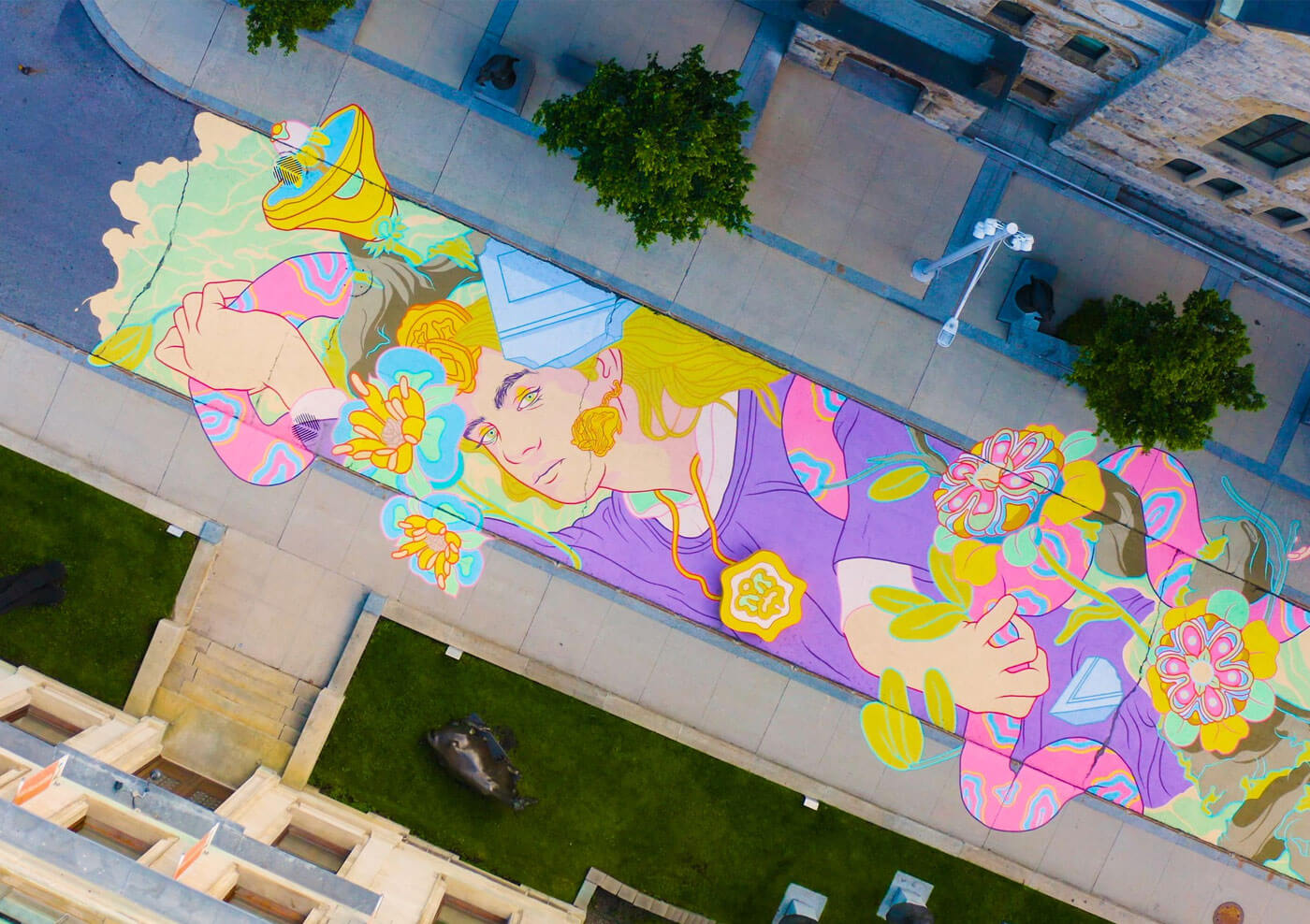 Featured fantasy mural street art collection demonstrating urban illustration excellence