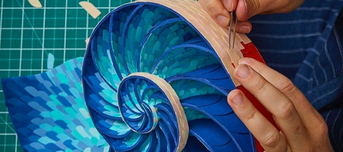 Meticulously Crafted Paper Sculptures By Lisa Lloyd