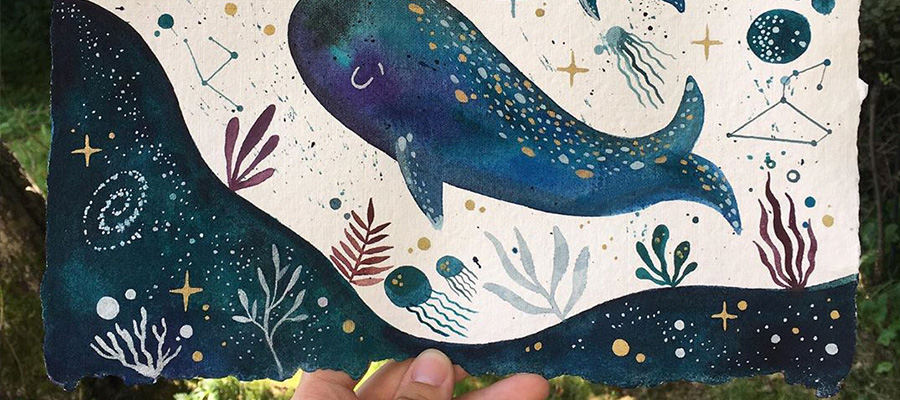 Whimsical Illustrations In Watercolor By Paulina Nachman