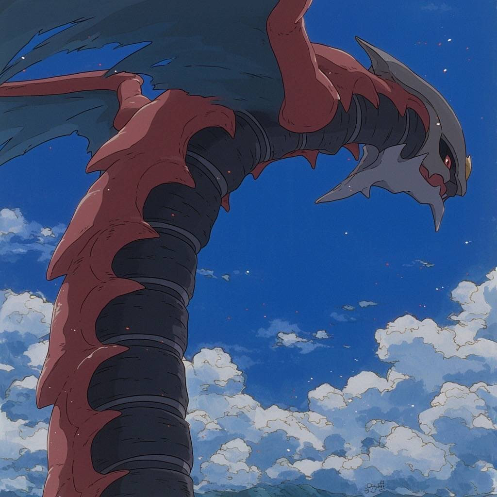 Conceptual AI design exploring the fusion of Pokemon and Ghibli aesthetics AI design concept inspired by the Pokemon Ghibli crossover potential