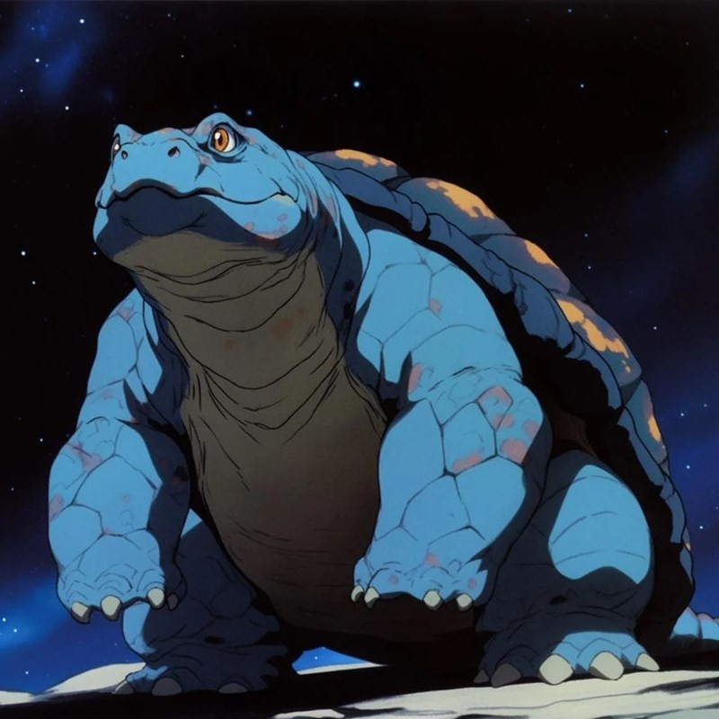 Artwork capturing the peaceful, serene aesthetic of Pokemon Ghibli fusion Serene illustration showcasing Pokemon with a gentle Ghibli style touch