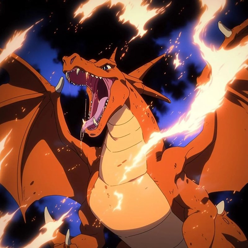 Fan-made artwork as an example of the Pokemon Ghibli crossover trend Example of a fan creation showcasing Pokemon in Ghibli style