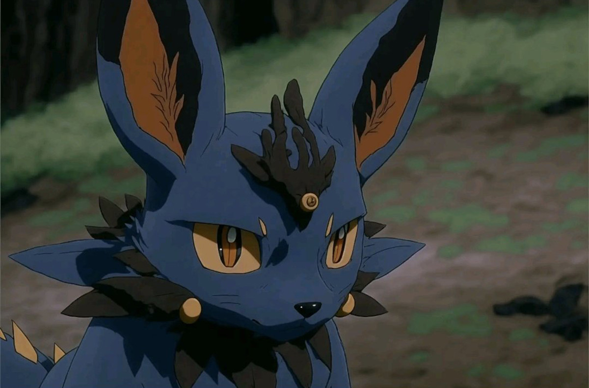 Further example of applying Ghibli's illustrative style to Pokemon designs Illustration featuring Pokemon characters designed in Studio Ghibli's manner
