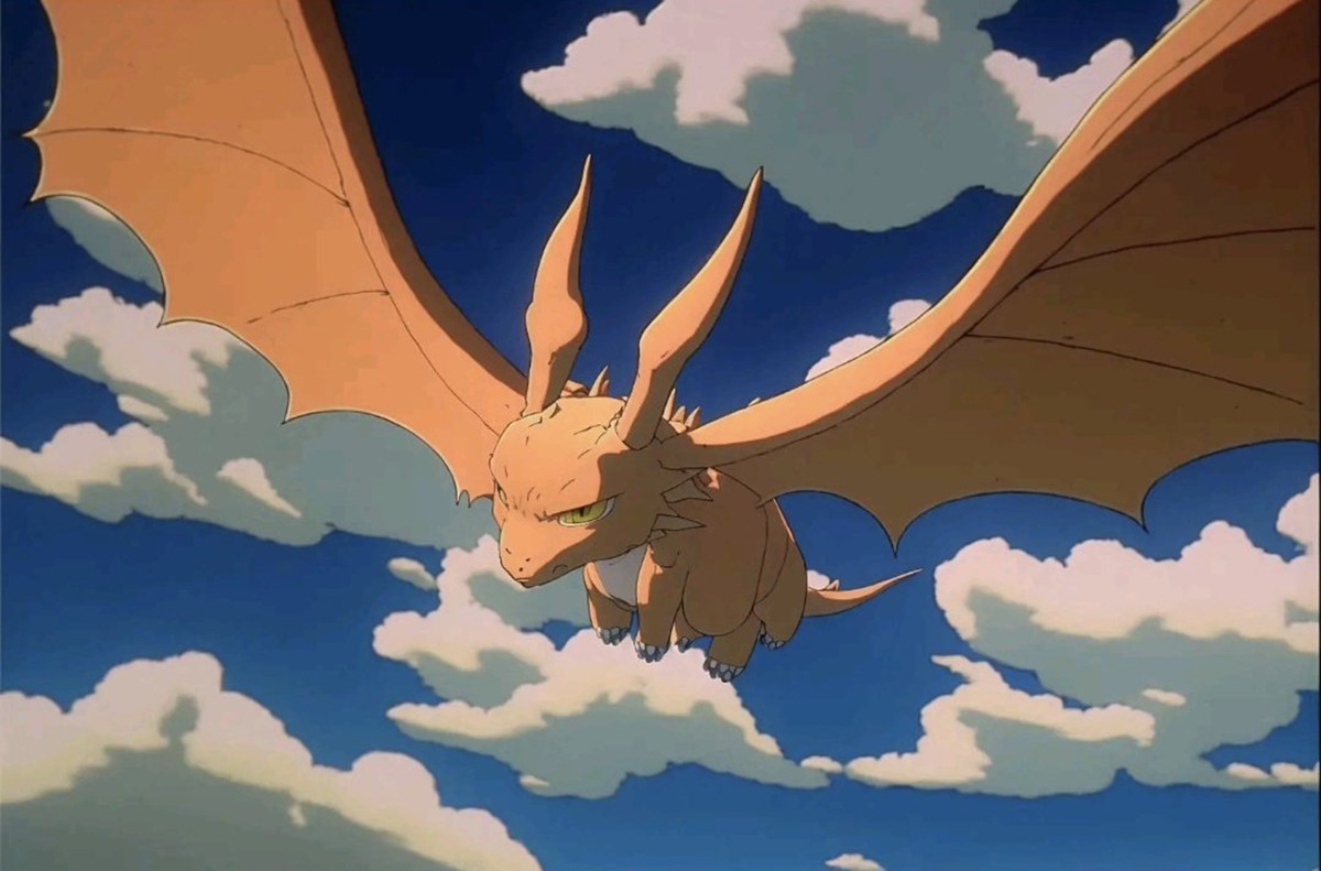 Concluding piece showing Pokemon characters interpreted via Ghibli illustration Final illustration example of Pokemon drawn in the Studio Ghibli style
