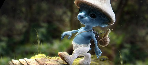 Real Life Smurf - Realistic Digital Painting