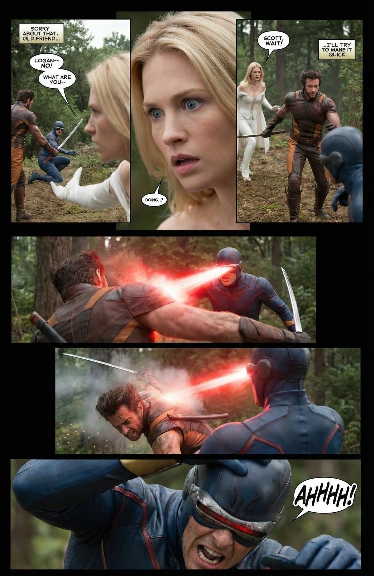 real life comic book xmen