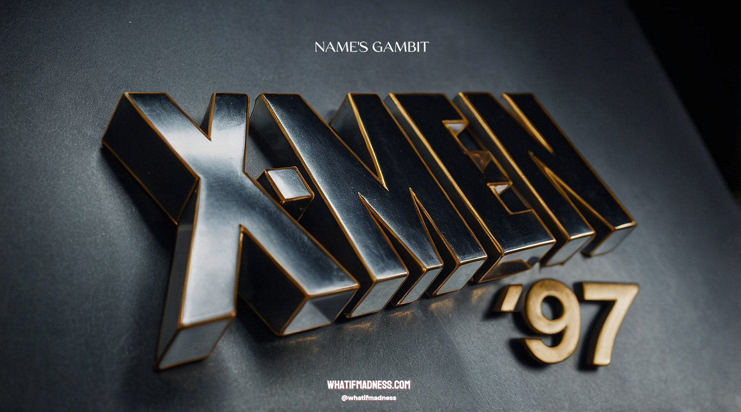 realistic xmen 97 logo redesign