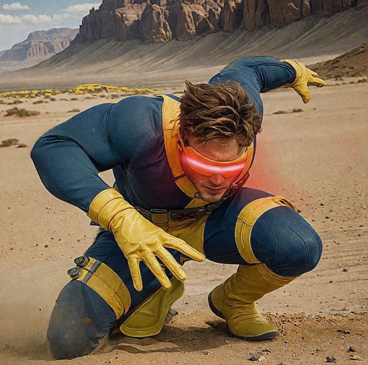 cyclops pose xmen 97 realistic