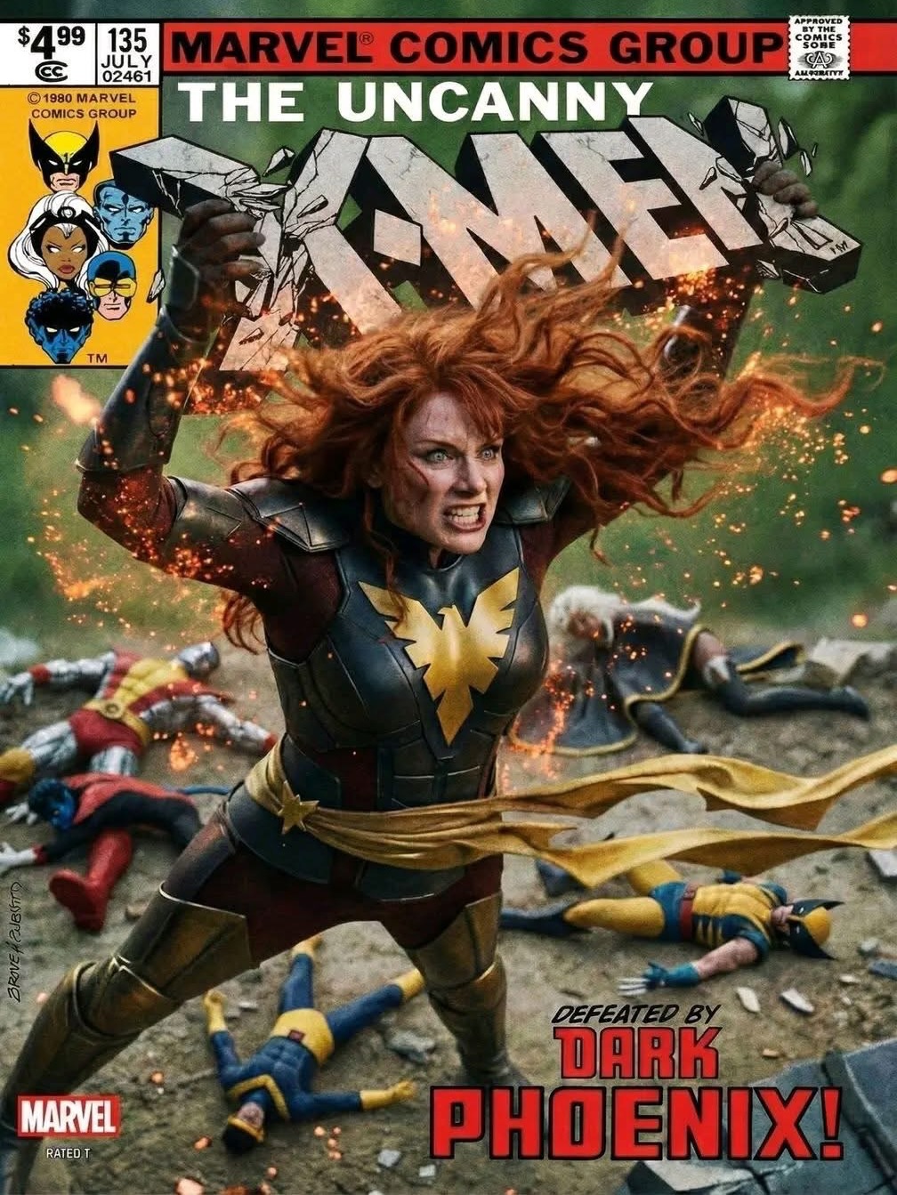 dark phoenix sae jean grey comic accurate real life