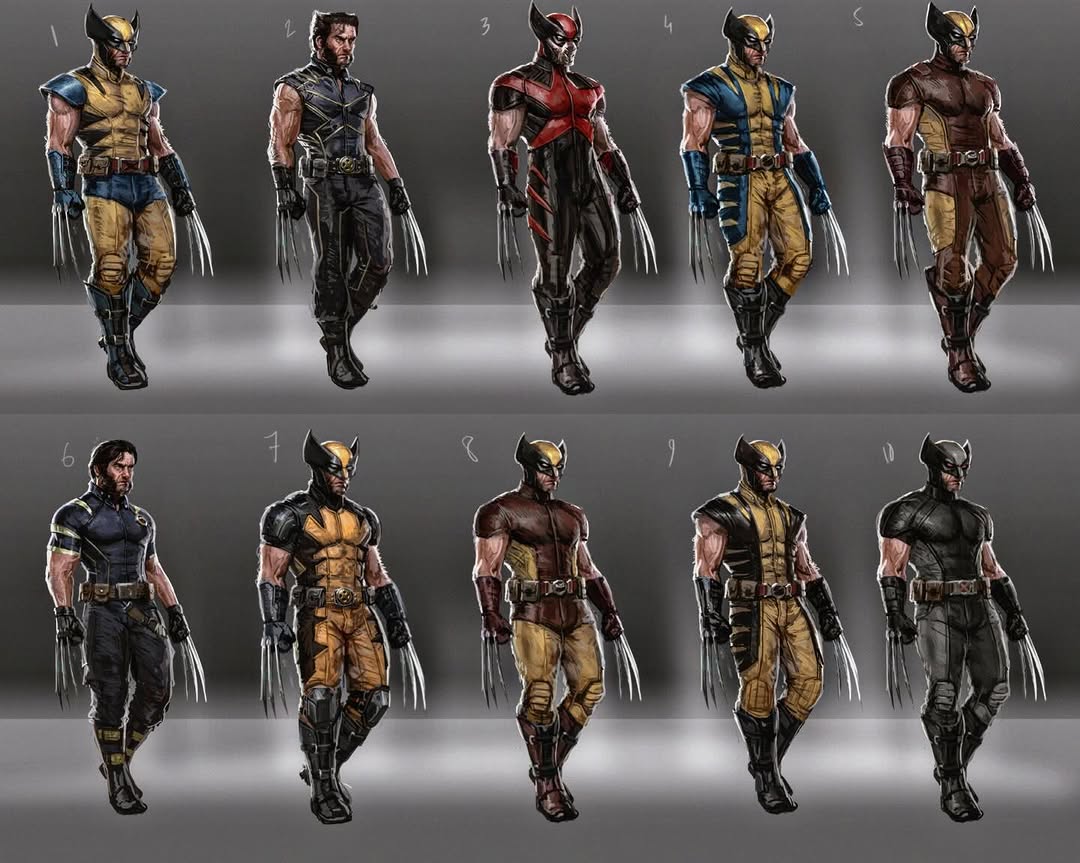 multiverse wolverine movie costumes