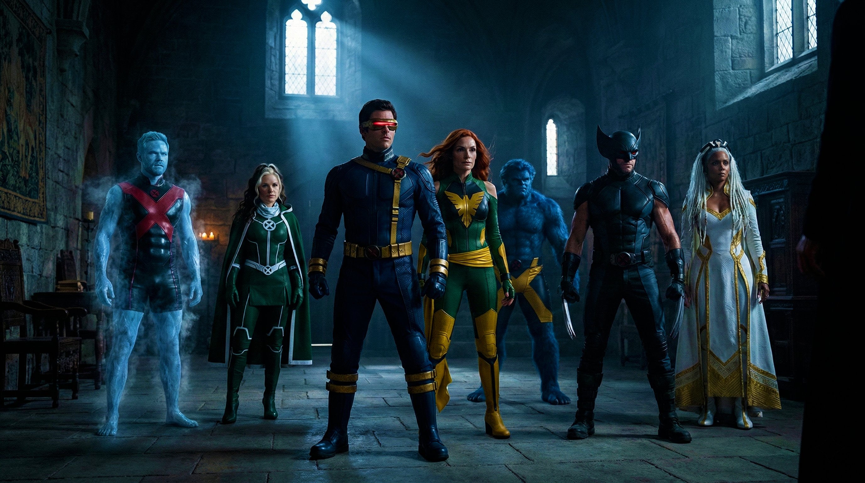 real X-Men costumes Doomsday Secret Wars