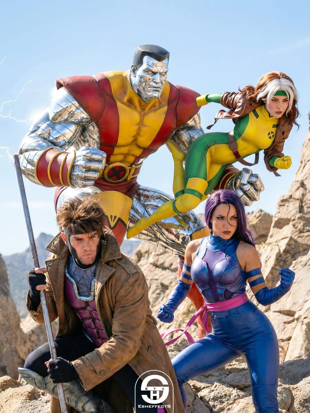 realistic redesign xmen comic book