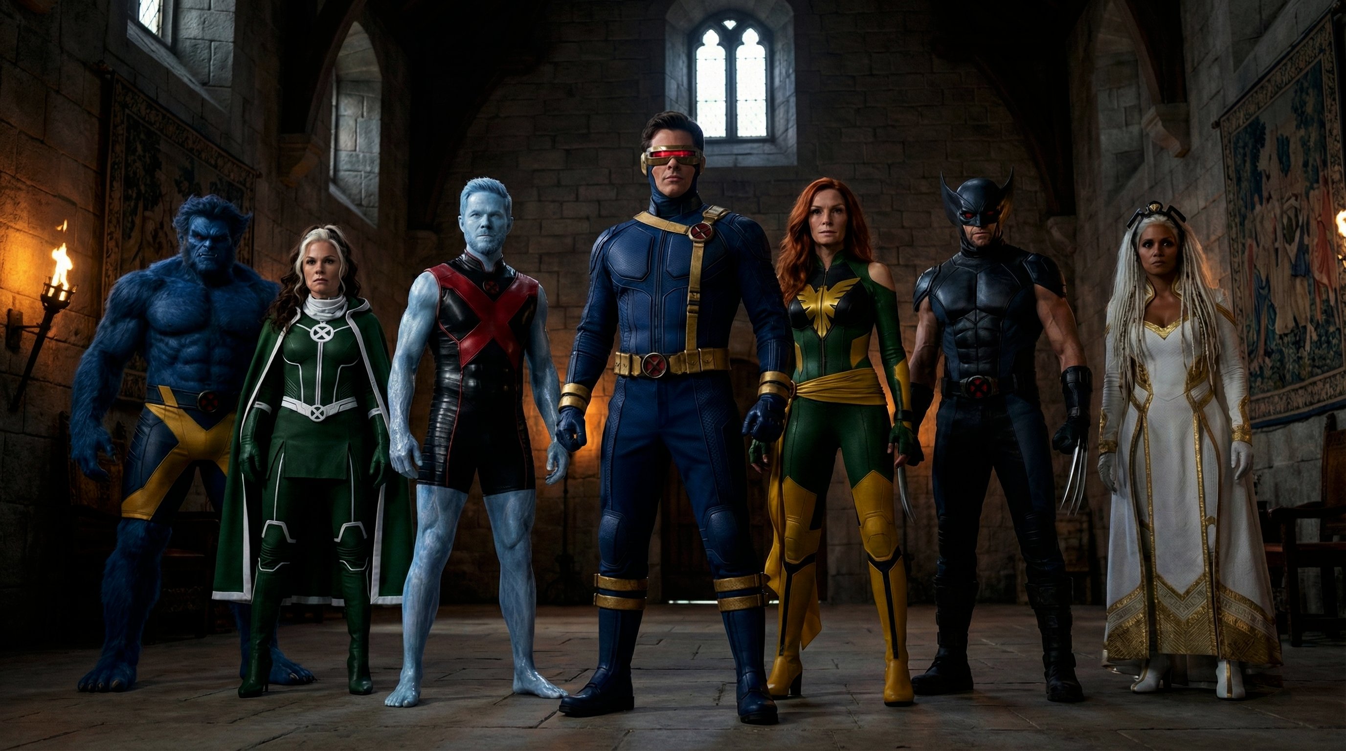 X-Men real life movie costumes
