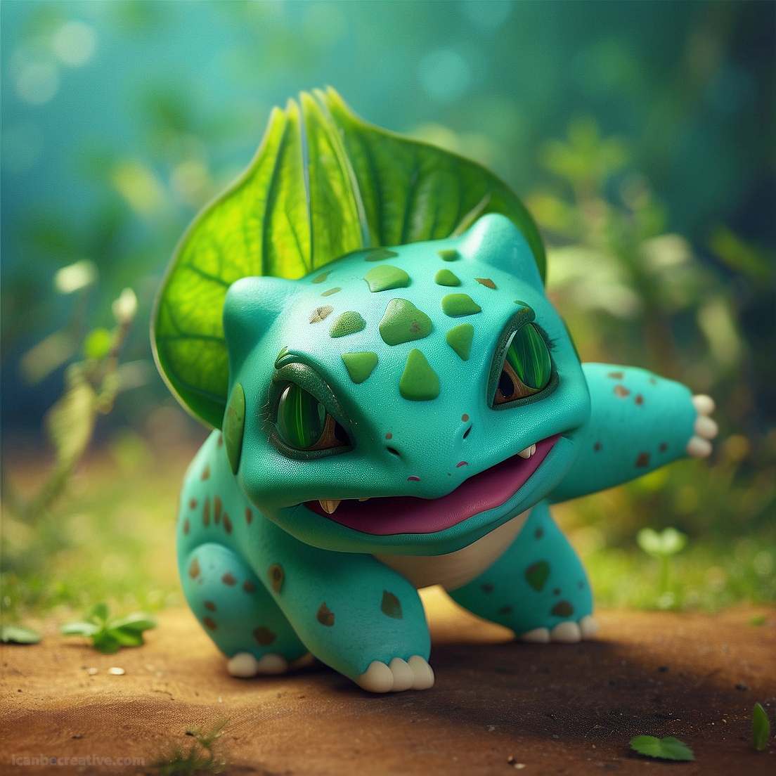 Hyper-realistic Pokemon art: Charizard, Pikachu, Bulbasaur reimagined as real creatures